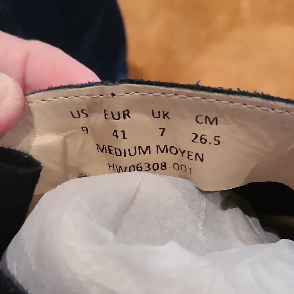 Hush Puppies Black Lace Up Boots - Picture 2 of 7